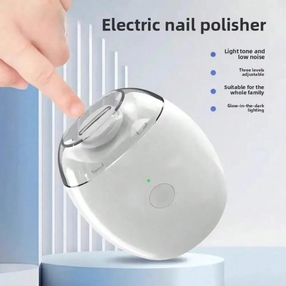 2-in-1 Electric Nail Clipper Trimmer