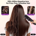 Cordless Ionic Hair Straightener Brush